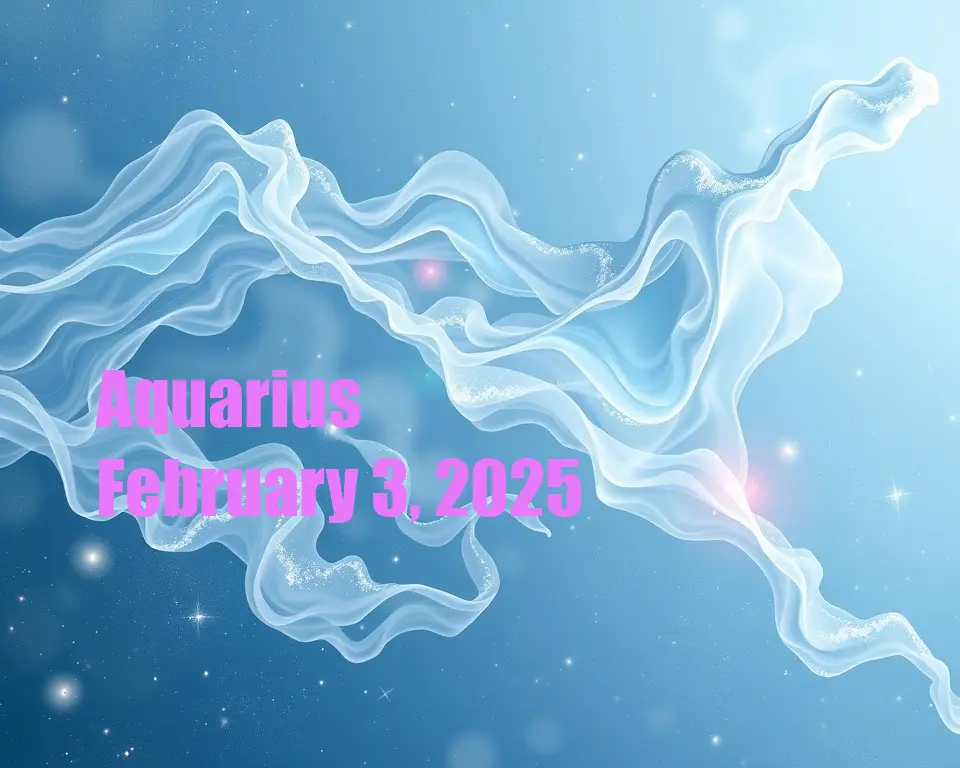 Aquarius - February 3, 2025