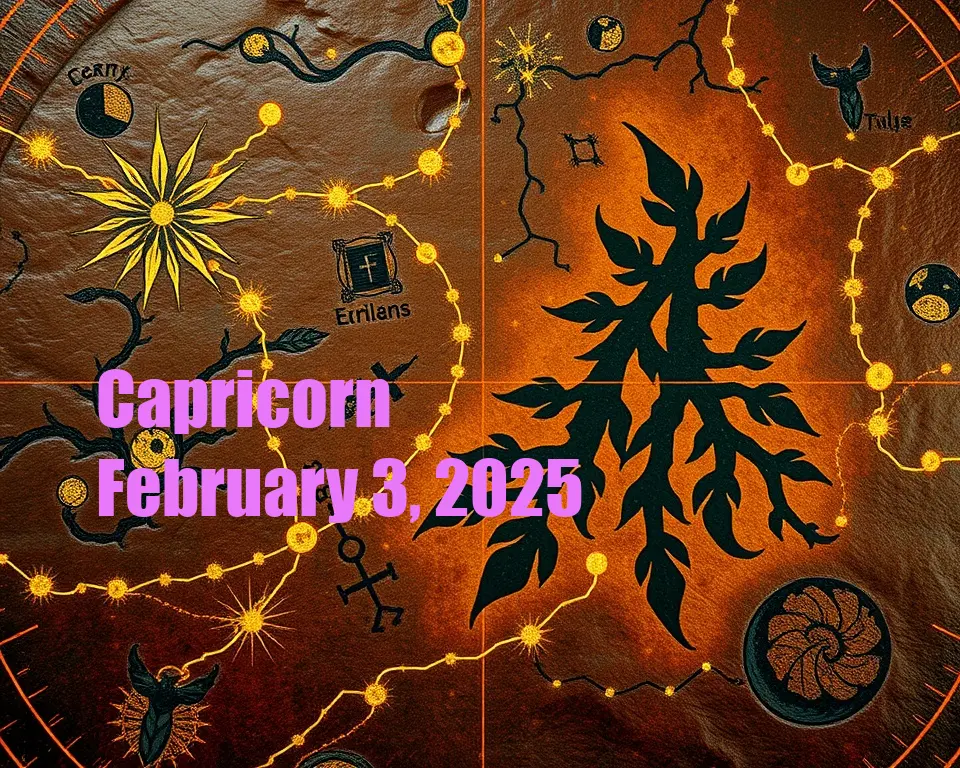 Capricorn - February 3, 2025