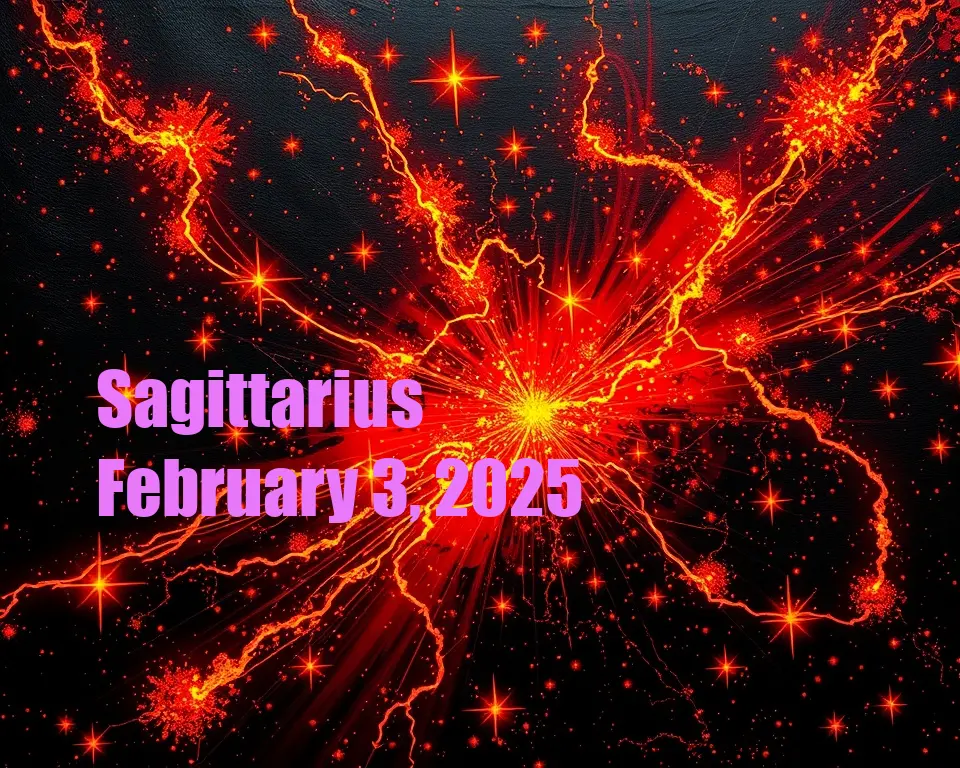 Sagittarius - February 3, 2025