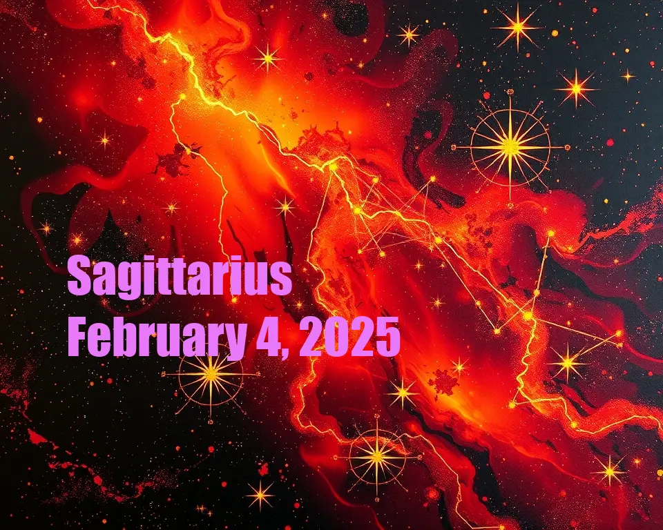 Sagittarius - February 4, 2025