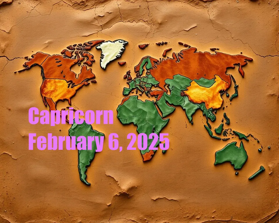 Capricorn - February 6, 2025