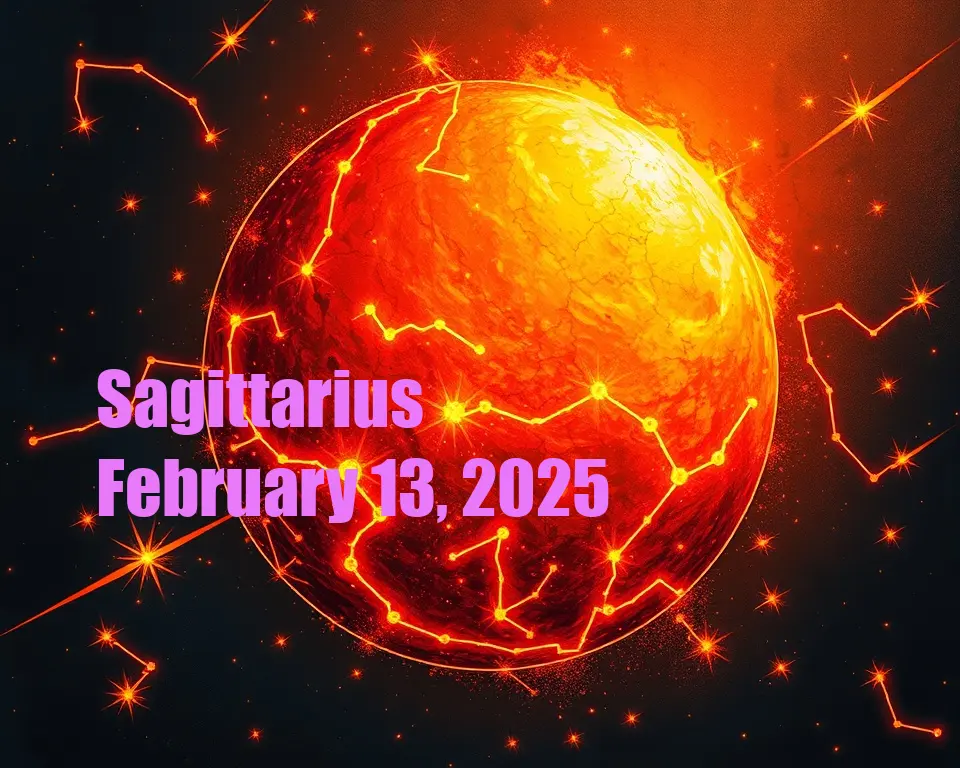 Sagittarius - February 13, 2025