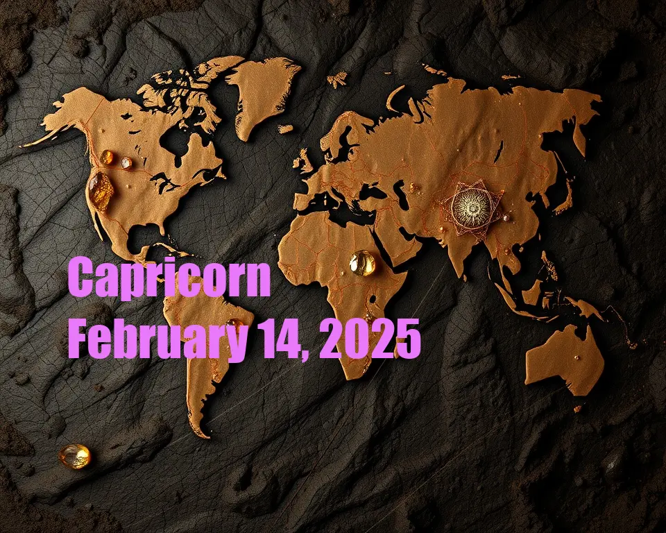 Capricorn - February 14, 2025