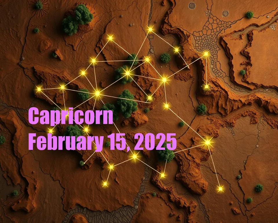 Capricorn - February 15, 2025