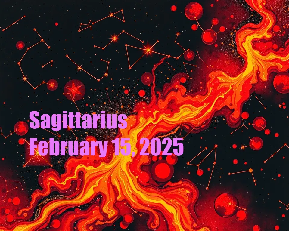 Sagittarius - February 15, 2025