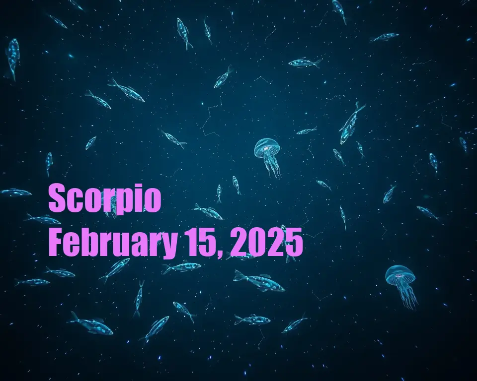 Scorpio - February 15, 2025