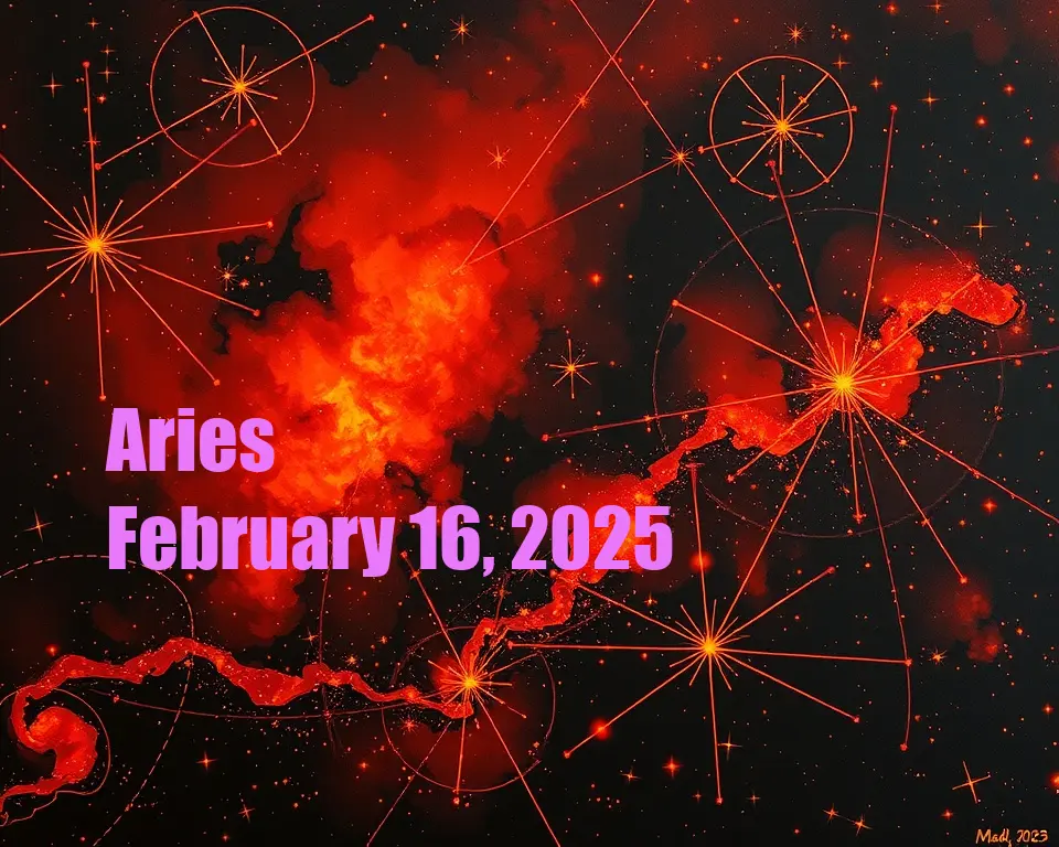 Aries - February 16, 2025