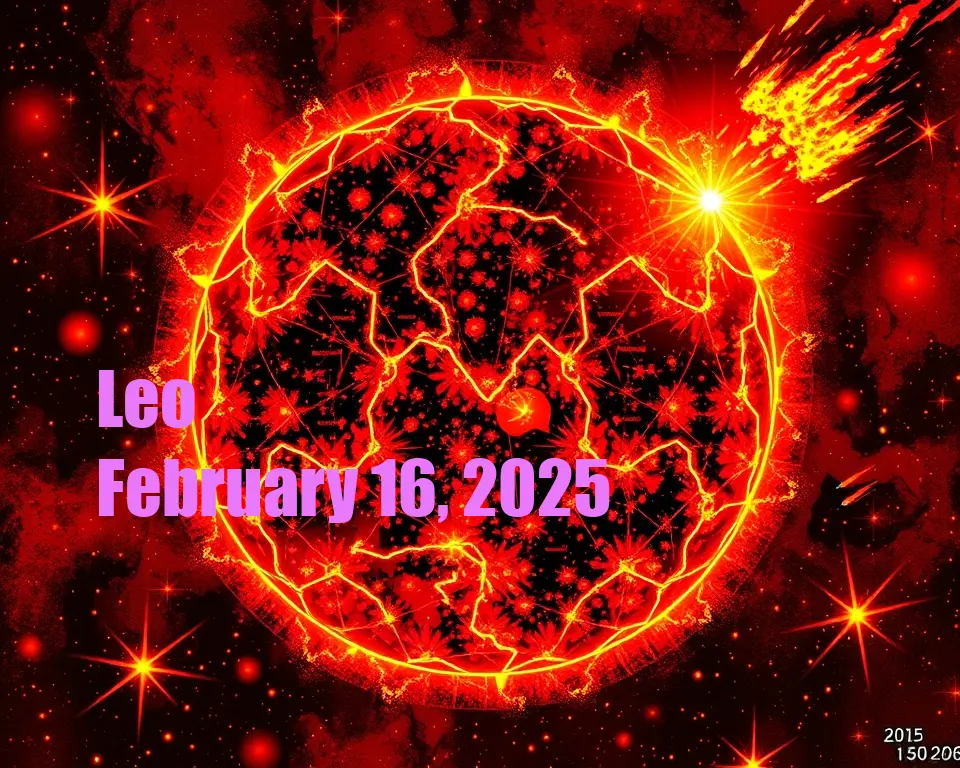 Leo - February 16, 2025