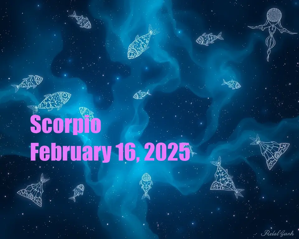 Scorpio - February 16, 2025