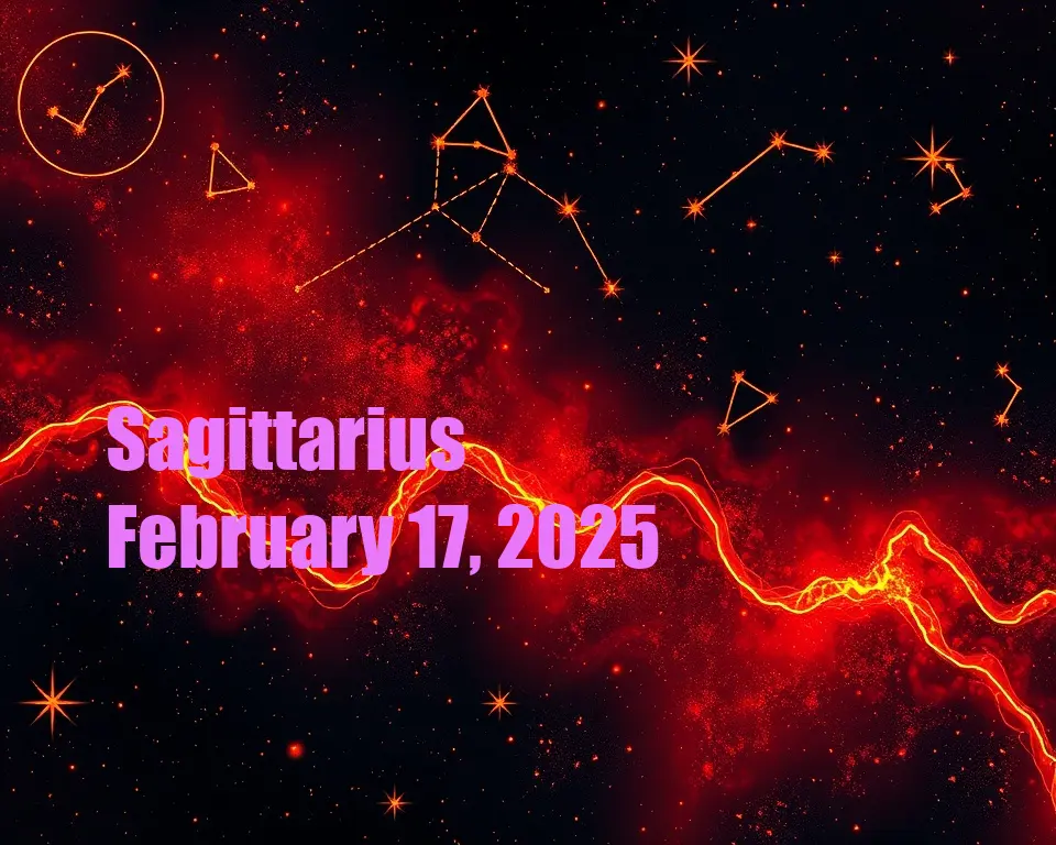 Sagittarius - February 17, 2025