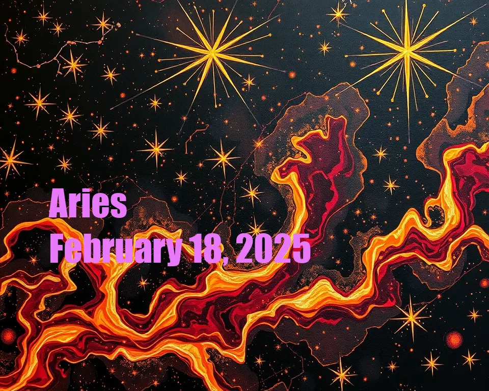 Aries - February 18, 2025