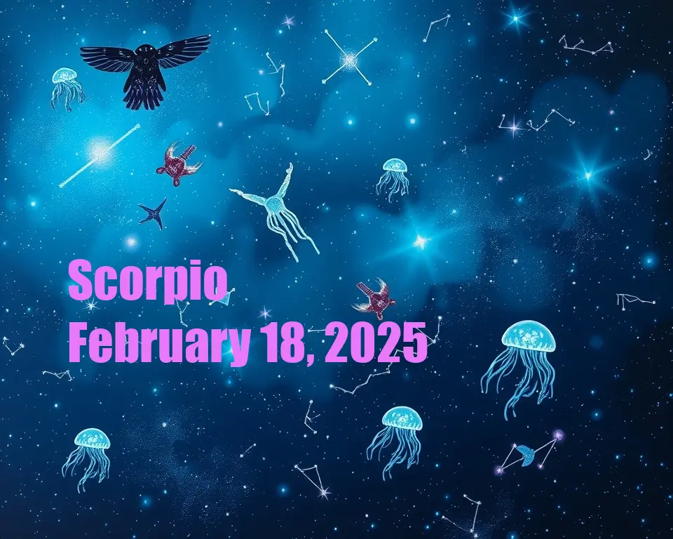 Scorpio - February 18, 2025