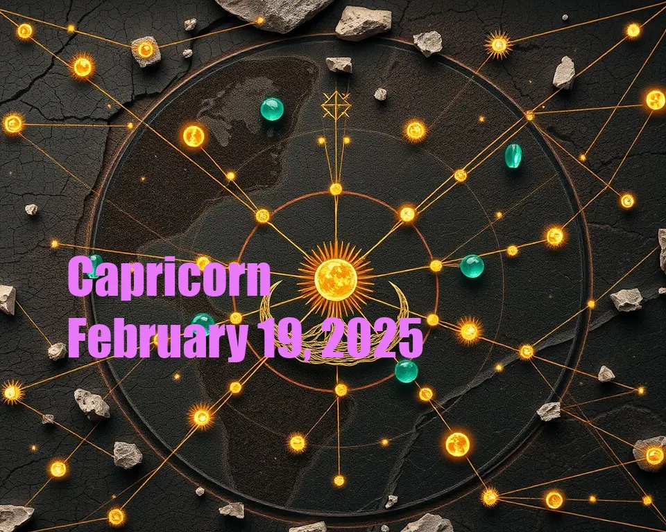 Capricorn - February 19, 2025