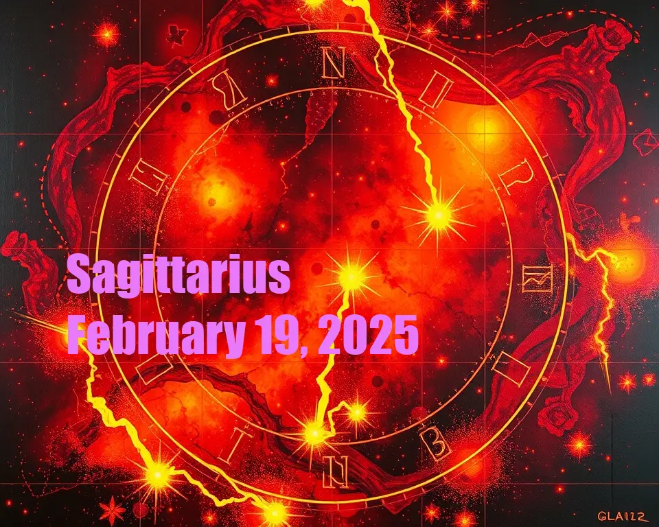 Sagittarius - February 19, 2025