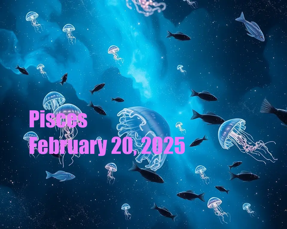 Pisces - February 20, 2025