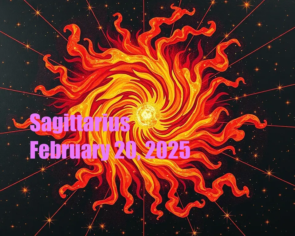 Sagittarius - February 20, 2025