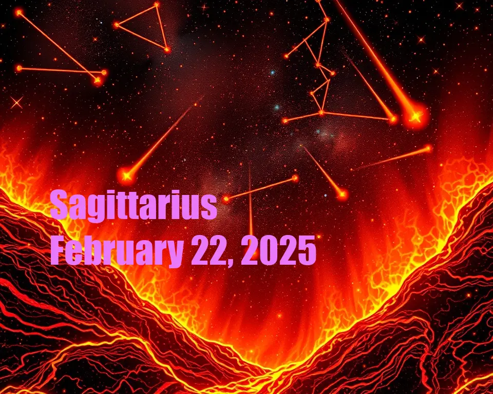 Sagittarius - February 22, 2025