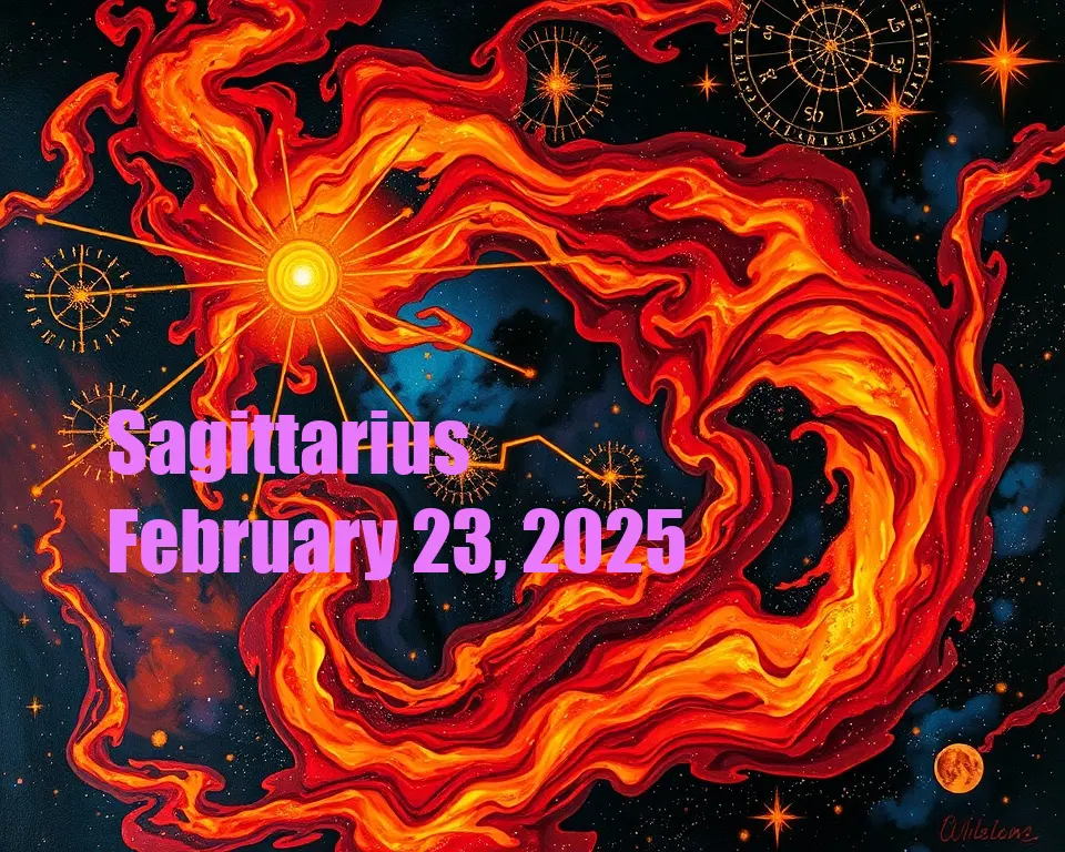 Sagittarius - February 23, 2025