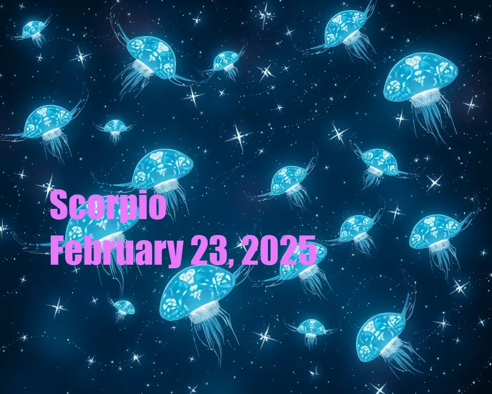 Scorpio - February 23, 2025