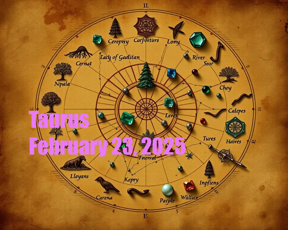 Taurus - February 23, 2025