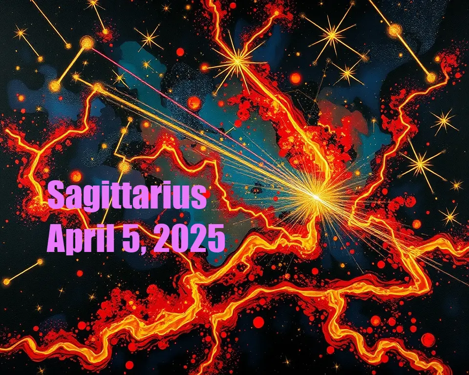 Sagittarius - April 5, 2025