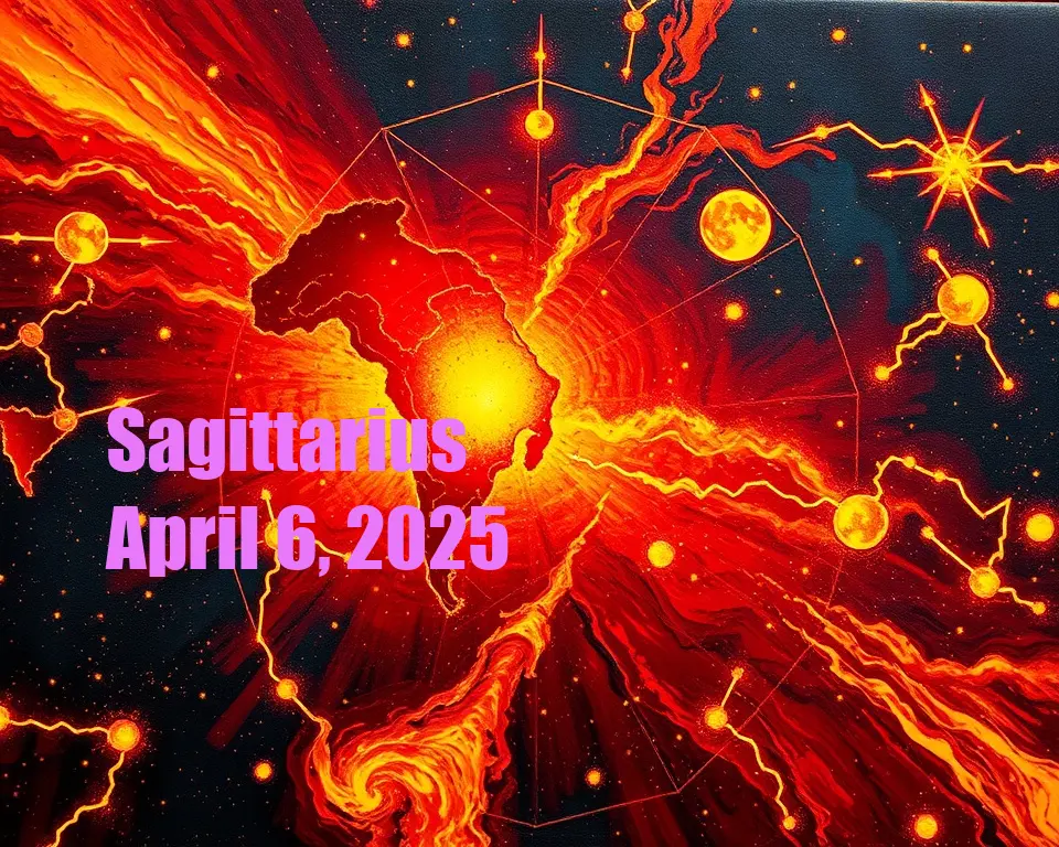 Sagittarius - April 6, 2025