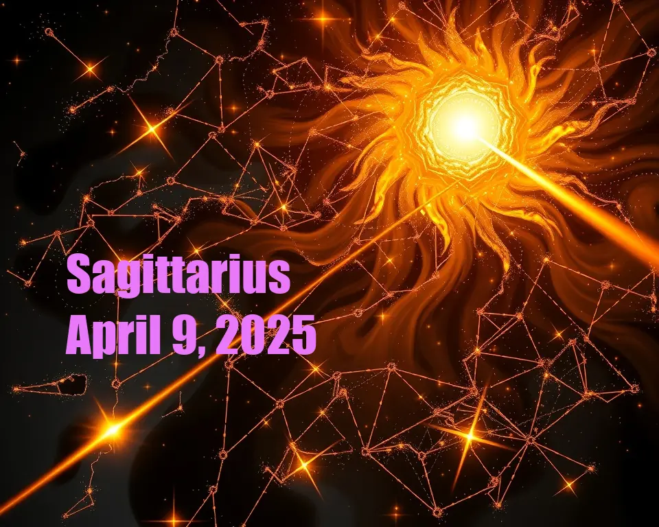 Sagittarius - April 9, 2025