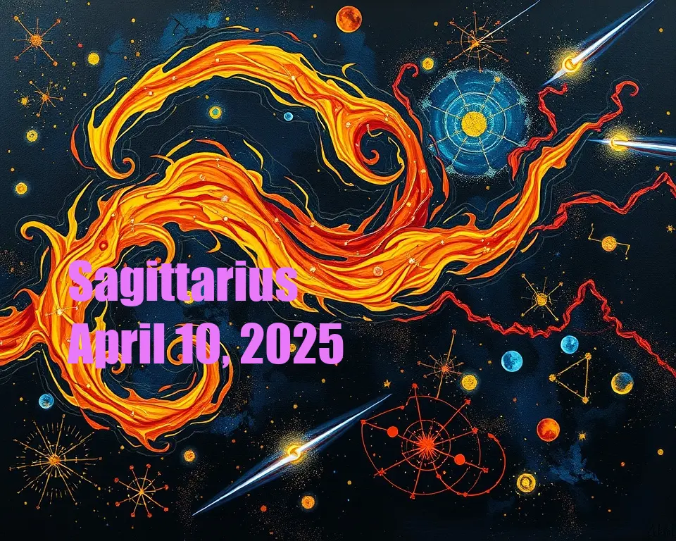 Sagittarius - April 10, 2025