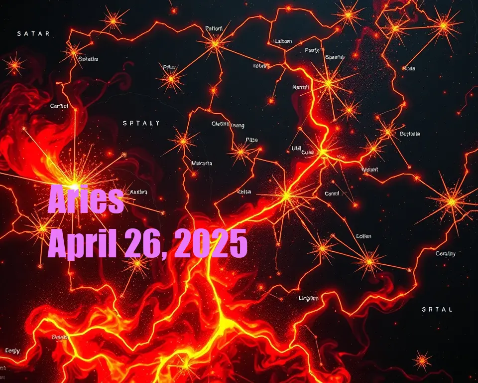 Aries - April 26, 2025