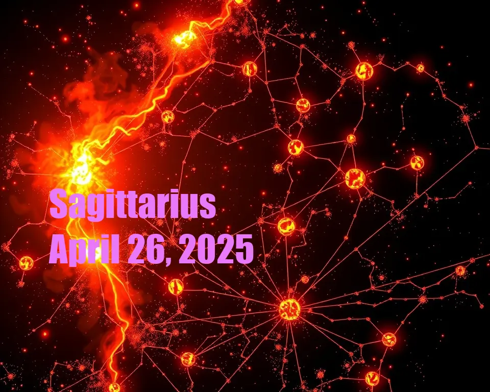 Sagittarius - April 26, 2025
