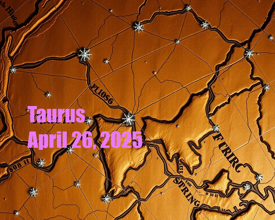 Taurus - April 26, 2025