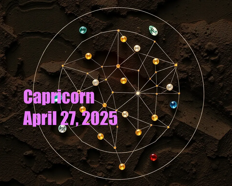 Capricorn - April 27, 2025
