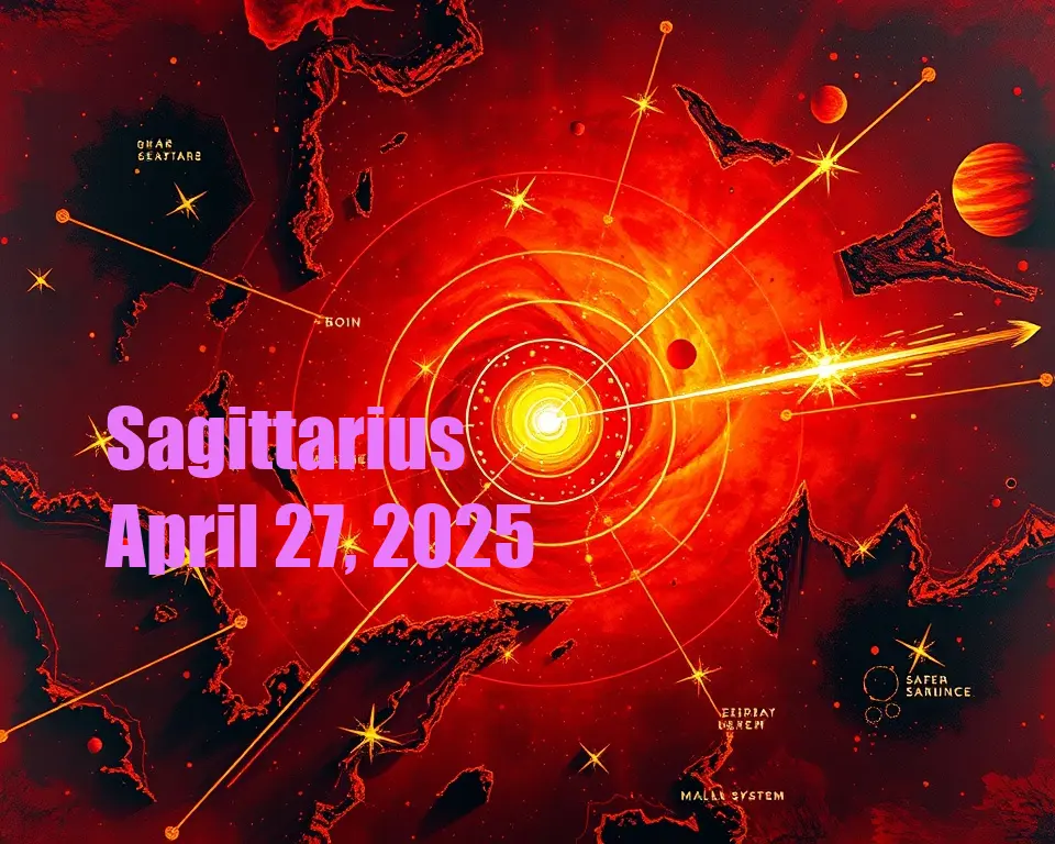 Sagittarius - April 27, 2025