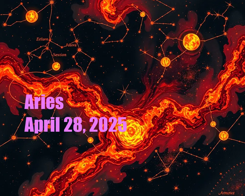 Aries - April 28, 2025