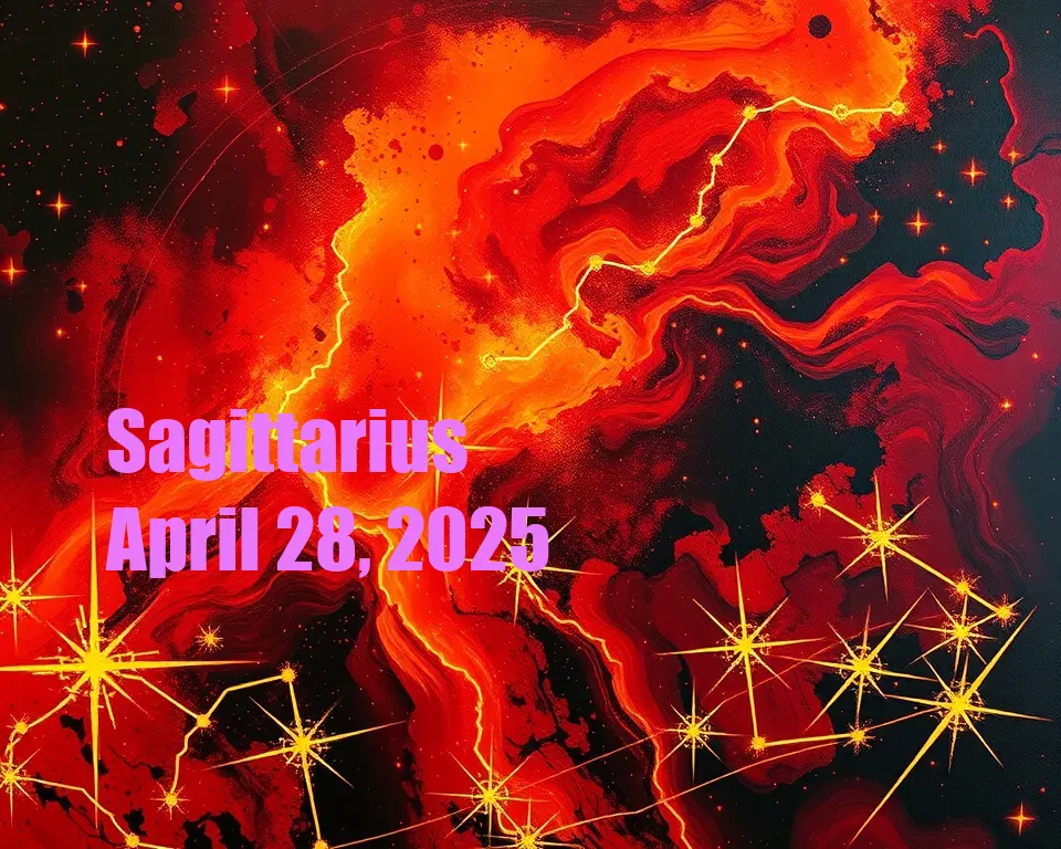 Sagittarius - April 28, 2025