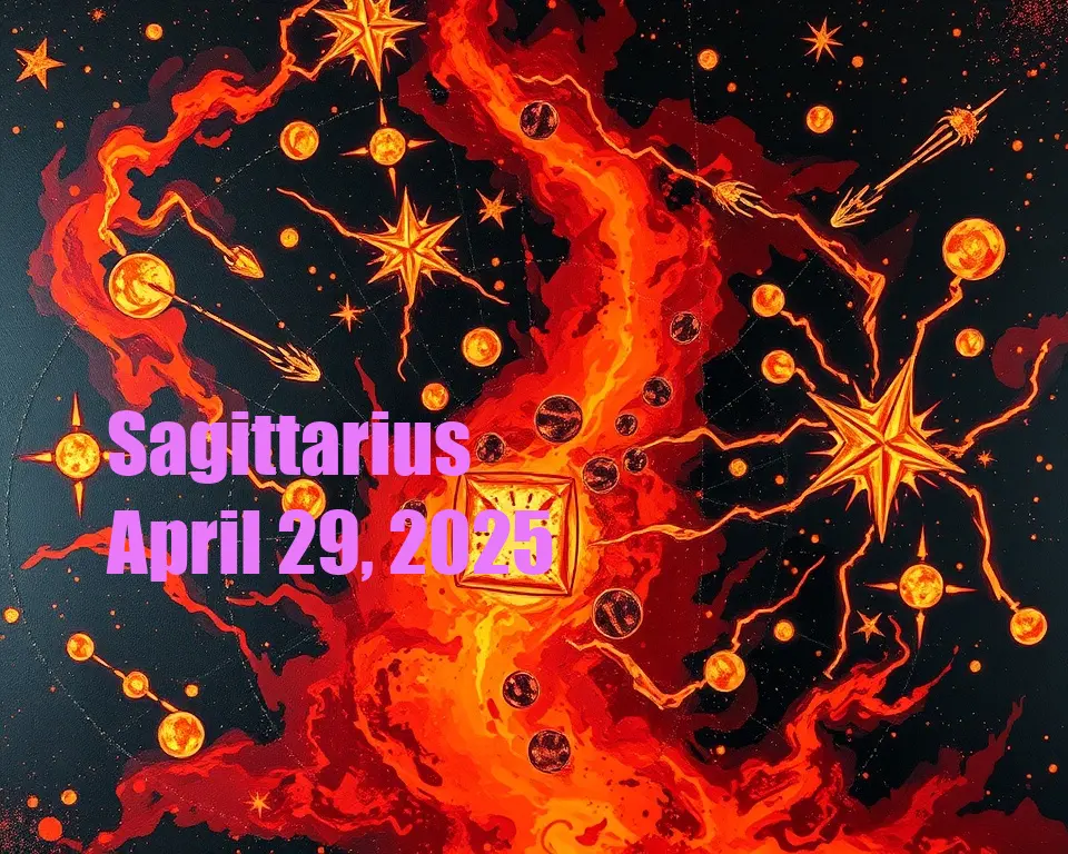 Sagittarius - April 29, 2025