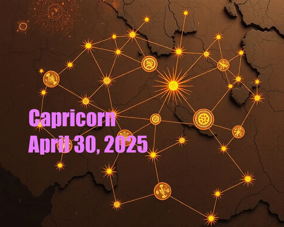 Capricorn - April 30, 2025