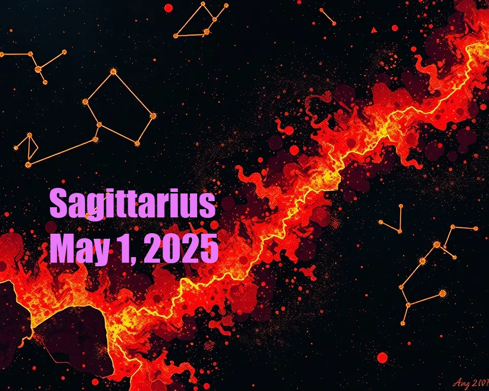 Sagittarius - May 1, 2025