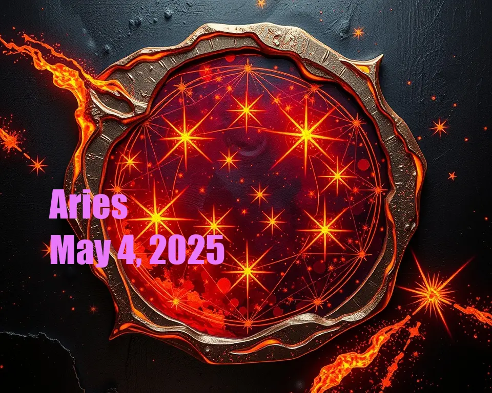 Aries - May 4, 2025