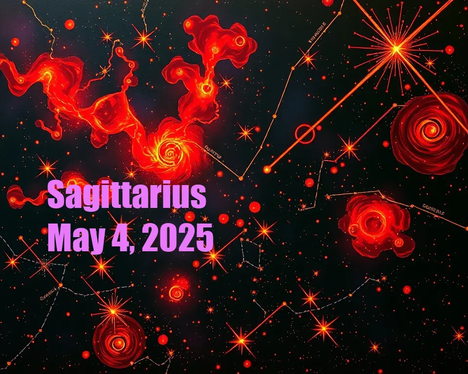 Sagittarius - May 4, 2025