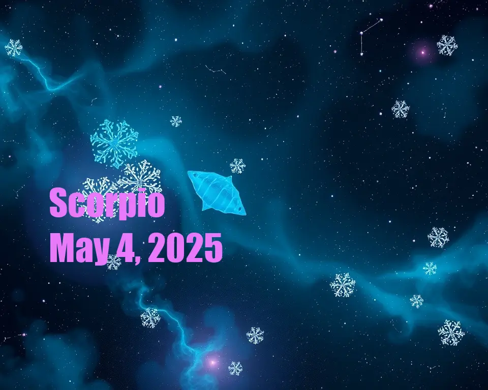 Scorpio - May 4, 2025