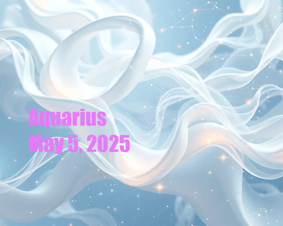 Aquarius - May 5, 2025