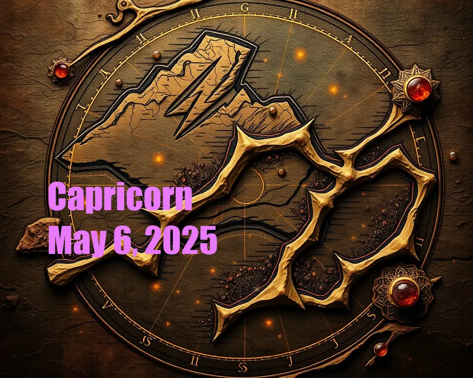 Capricorn - May 6, 2025