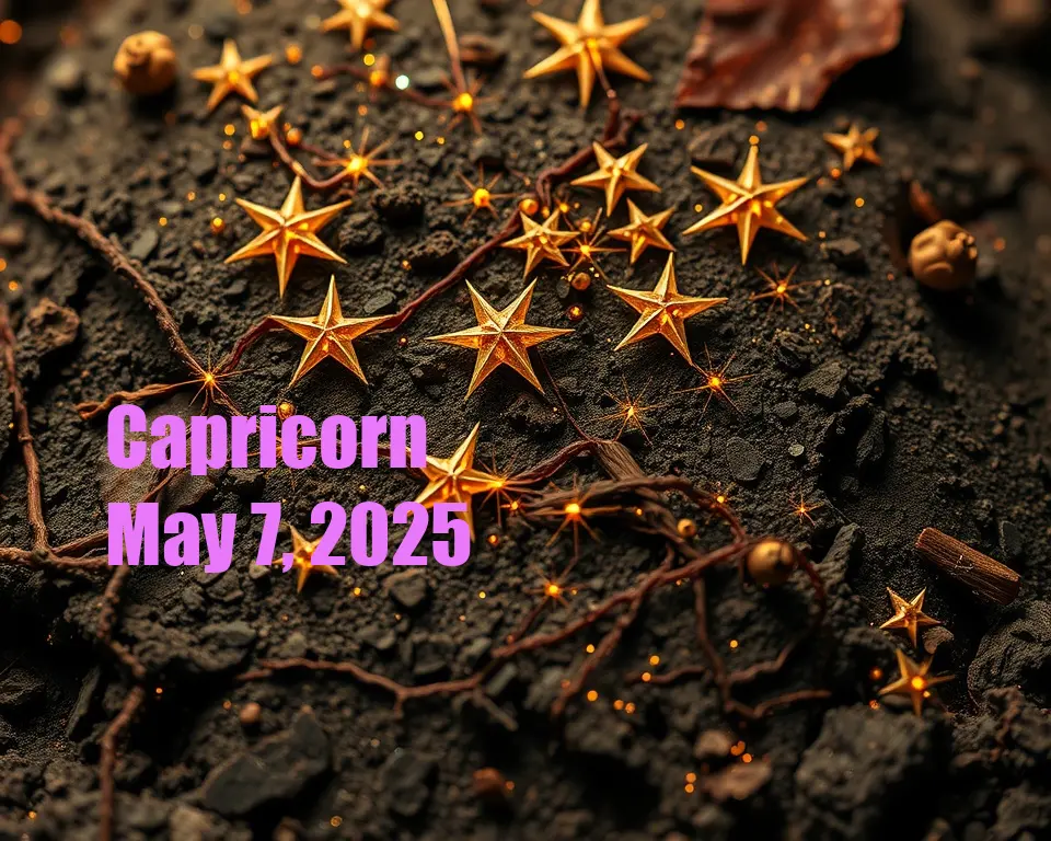 Capricorn - May 7, 2025