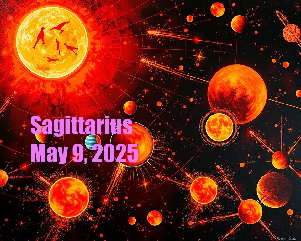 Sagittarius - May 9, 2025