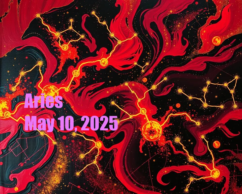 Aries - May 10, 2025