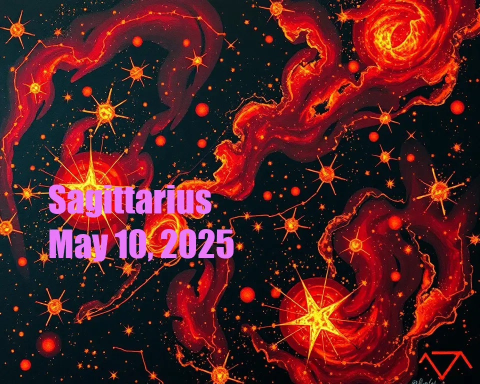 Sagittarius - May 10, 2025
