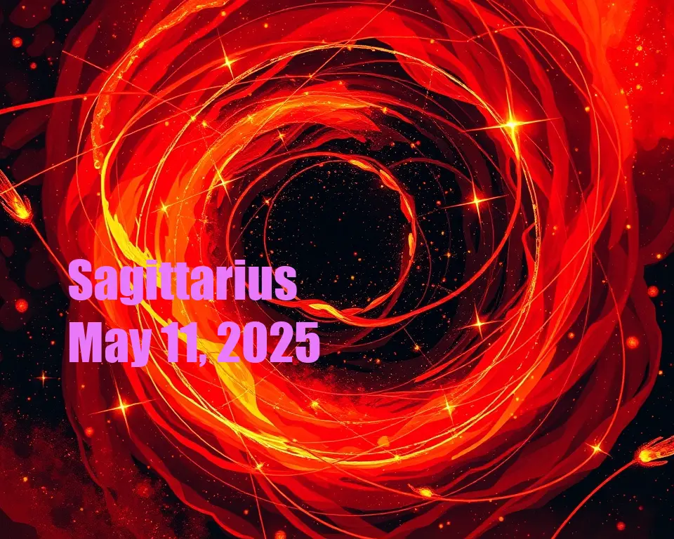 Sagittarius - May 11, 2025