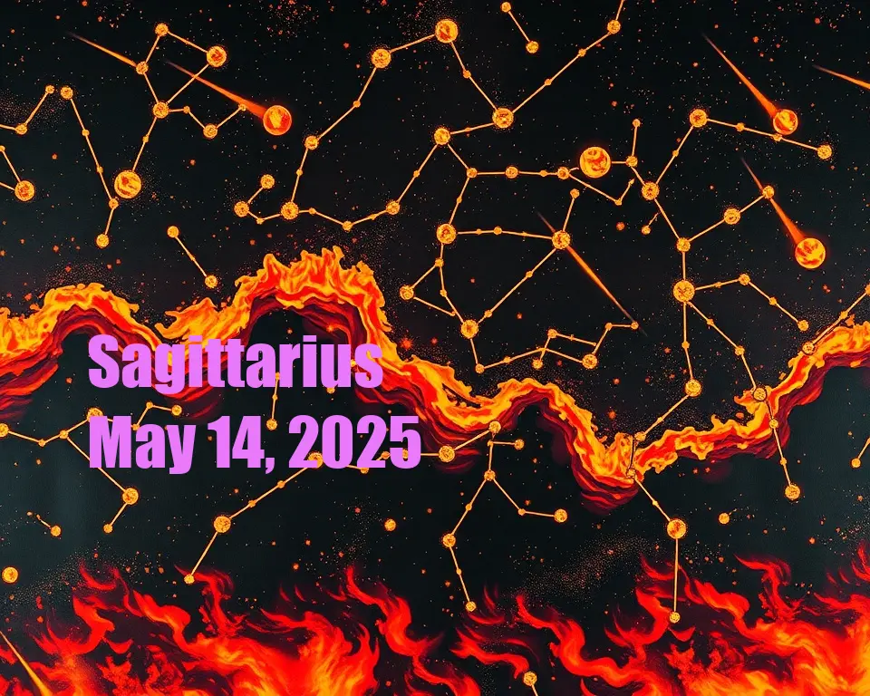 Sagittarius - May 14, 2025