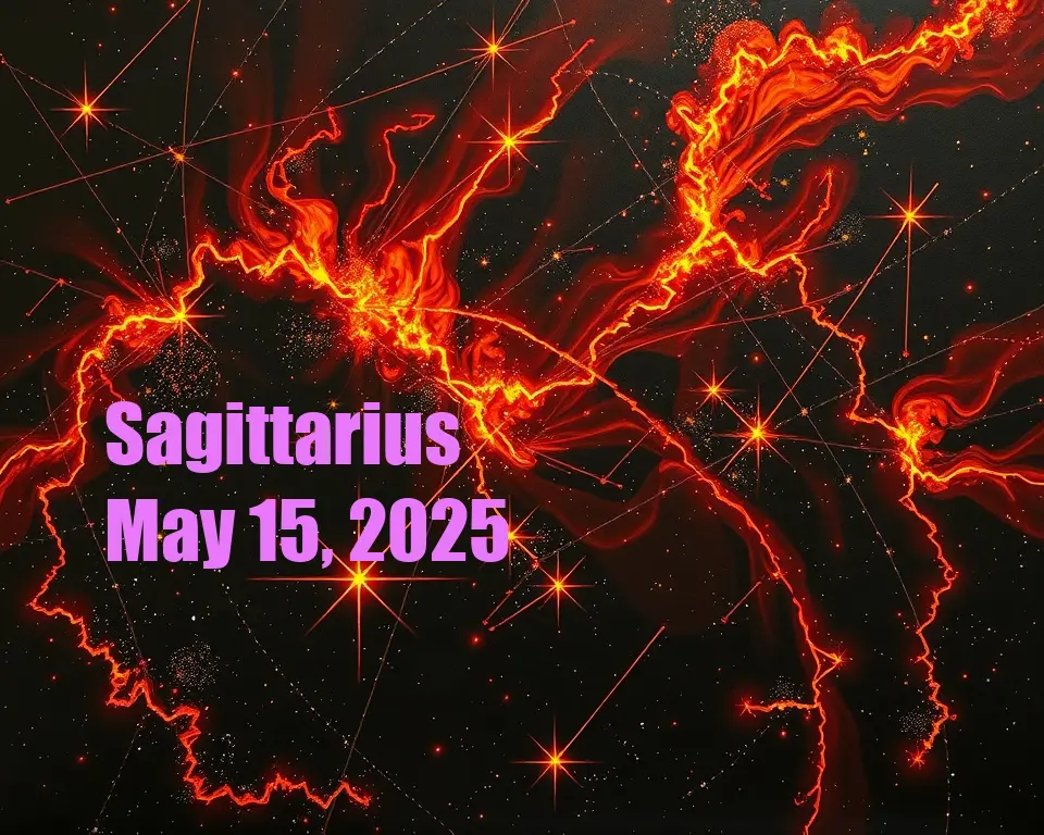 Sagittarius - May 15, 2025